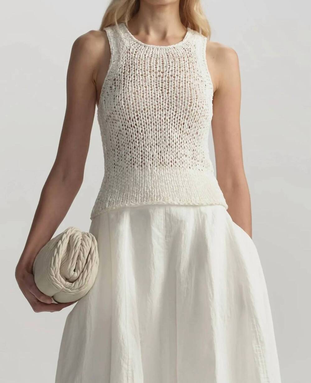 NEW A.L.C. nelly top in white